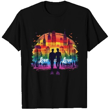 Discover Love is Love: Celebrate Pride and Diversity T Shirts