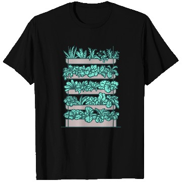 Discover Vertical Vegetable Veggie Garden T Shirts