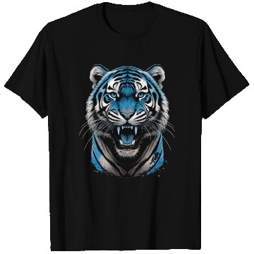 Discover Blue Tiger  D83D DC99 T Shirts