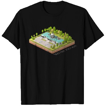 Discover Geometric low poly White House T Shirts