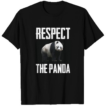 Discover Respect The Panda Photo Animal Lover Cute Panda T Shirts