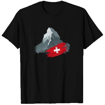Discover Vacation Skiing, Hiking, Mountain Switzerland T Shirts