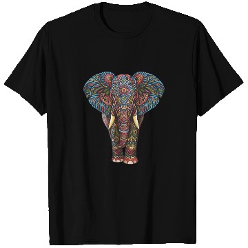 Discover Elephant Mandala for a Art lover Elephant fan T Shirts