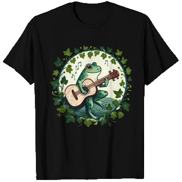 Discover Guitar Frog T Shirts