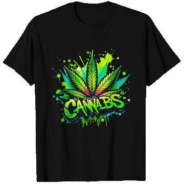 Discover Cannabis Green T Shirts