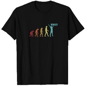 Discover Bingo Evolution Professional Caller Daubers Bingo T Shirts