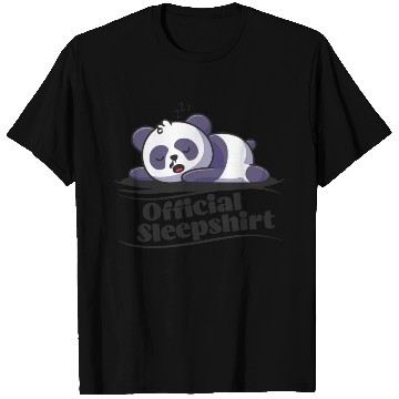 Discover official sleepshirt panda T Shirts