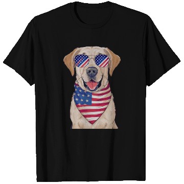 Discover Labrador Retriever donning T Shirts