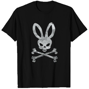 Discover Funny Easter Bunny Crossbones T Shirts