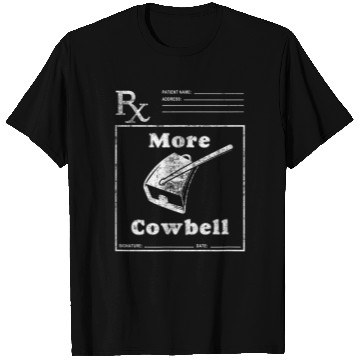Discover Funny Cowbell Novelty Comedy T Shirts