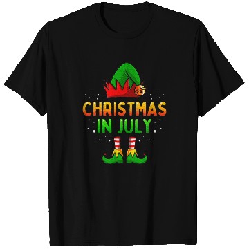 Discover Christmas In July Santa Elf T Shirts