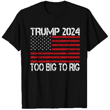 Discover 2024 Elections Too Big To Rig T Shirts