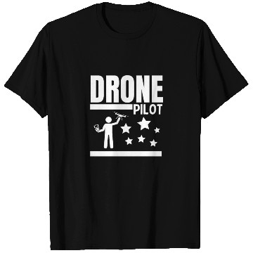 Discover Drone Pilot Quadcopter Proud Funny Drone Pilot T Shirts