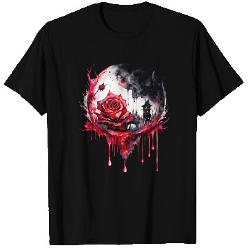 Discover Creepy Roses T Shirts