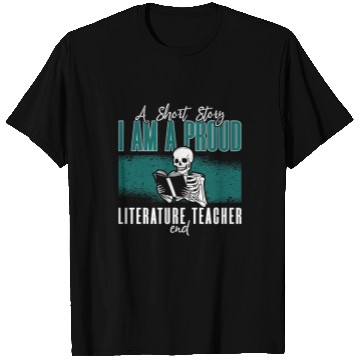 Discover Literature Teacher A Short Story I Am A Librarian T Shirts