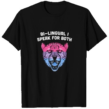 Discover Bilingual I Speak for Both Bisexual Pride Month Bi T Shirts