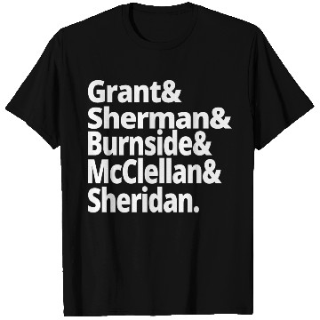 Discover US Civil War History Union Army Generals Grant T Shirts