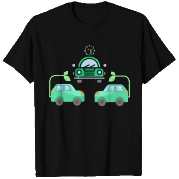 Discover green car T Shirts