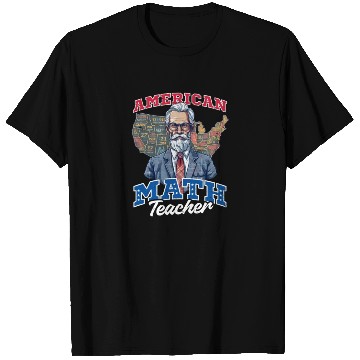 Discover 4th Of July Math Teacher American Math Teacher T Shirts