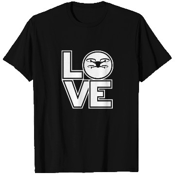 Discover Quadcopter LOVE Funny Drone Pilot T Shirts