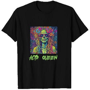 Discover Zombie Acid Queen of the Apocalypse T Shirts