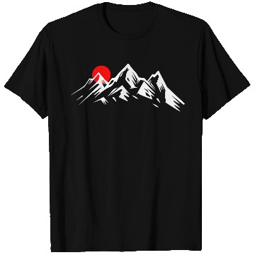 Discover Mountain sun T Shirts