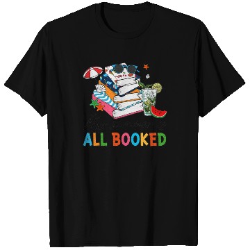Discover My Summer Is All Booked Reading T Shirts