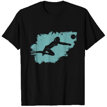 Discover Volleyball Beach Grunge Vintage T Shirts