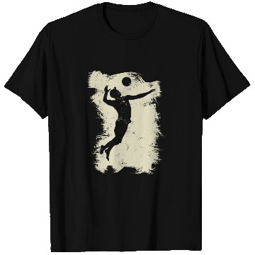 Discover Volleyball Beach Grunge Vintage T Shirts