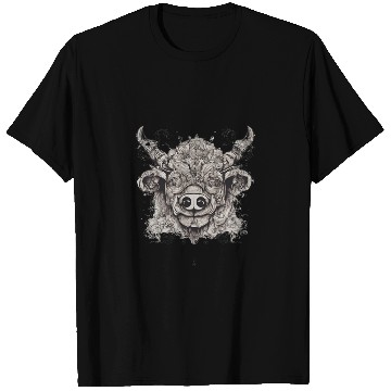 Discover buffalo head and flower design T Shirts
