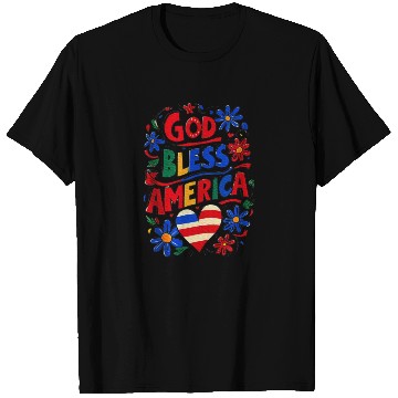 Discover God Bless America T Shirts