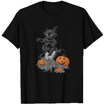 Discover Witchy Black Cat T Shirts