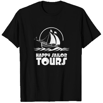 Discover Happy Sailor Tours Icon T Shirts