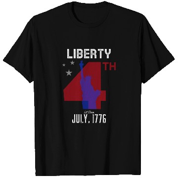 Discover Liberty Been Lit Since July, 1776 4th of July T Shirts