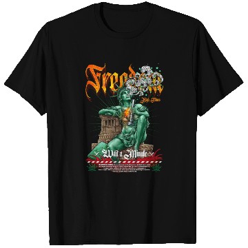 Discover statue of liberty smoking #2 T Shirts