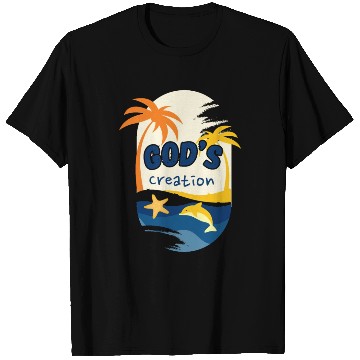 Discover God's Creation Summer Beach Vibes T Shirts