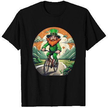 Discover St. Patrick's Day Shamrock St Paddy's Day Cycling T Shirts