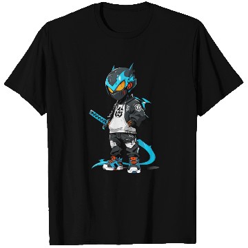 Discover Chibi Dragon Ninja Character T Shirts