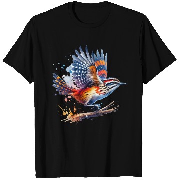 Discover Australian Logrunner in Flight T Shirts