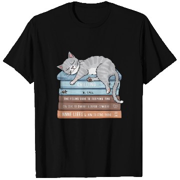 Discover How to Chill Like a Cat Classic T Shirts