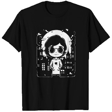 Discover Cute Chibi Anime Science Girl T Shirts