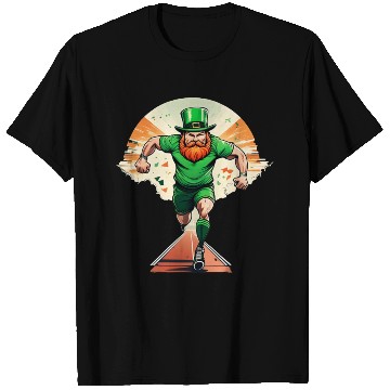 Discover St. Patrick's Day Shamrock St Paddy's Day Running T Shirts