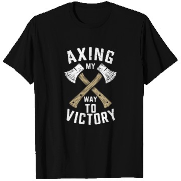 Discover Axe Throwing Enthusiasts Championship Precision T Shirts