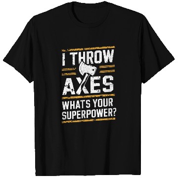 Discover Axe Throwing Enthusiasts Championship Precision T Shirts