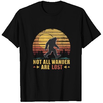 Discover Bigfoot Hide-and-seek champ, eternal wanderer T Shirts