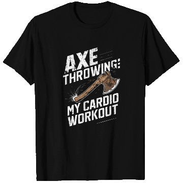 Discover Axe Throwing Enthusiasts Championship Precision T Shirts