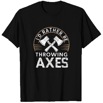 Discover Axe Throwing Enthusiasts Championship Precision T Shirts