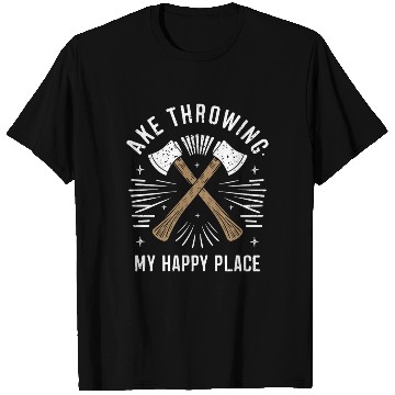 Discover Axe Throwing Enthusiasts Championship Precision T Shirts