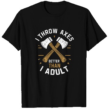 Discover Axe Throwing Enthusiasts Championship Precision T Shirts