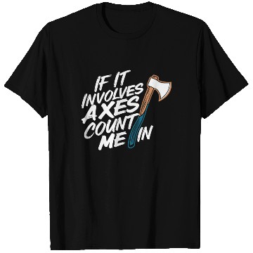 Discover Axe Throwing Enthusiasts Championship Precision T Shirts